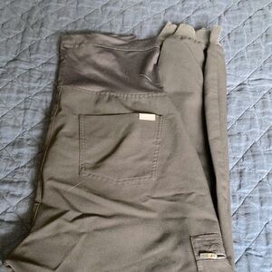 Small maternity scrub pants